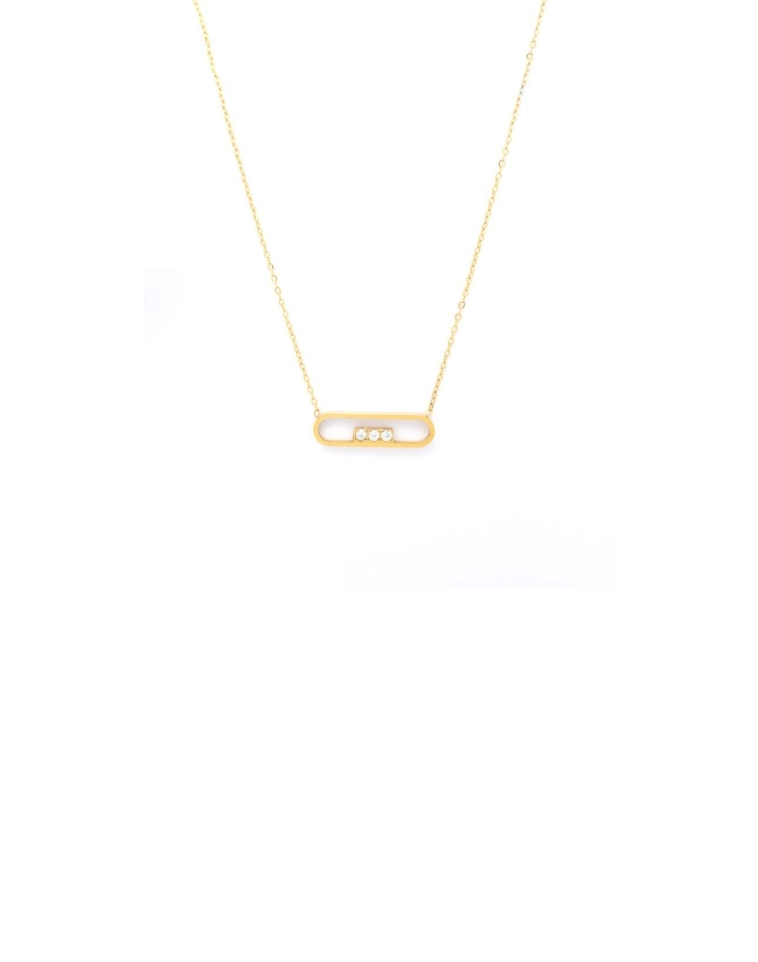 Collier Romieen acier