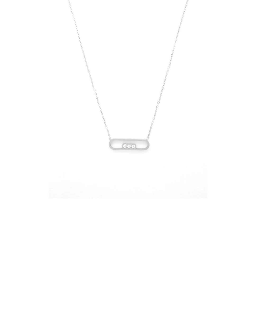 Collier Romieen acier