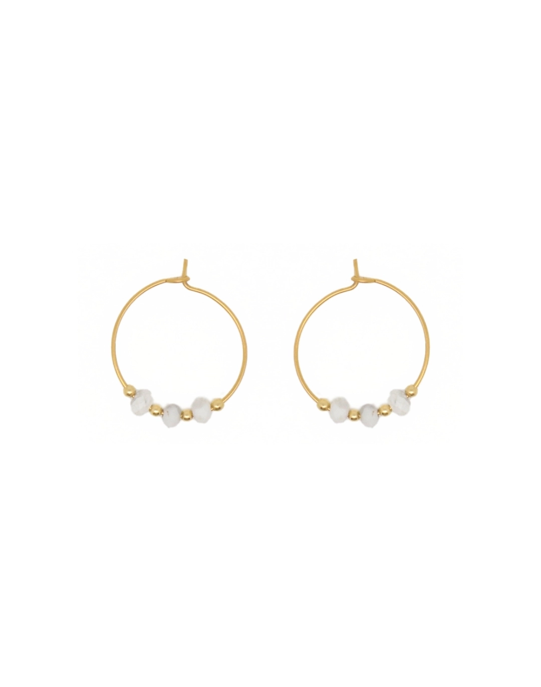 Boucles Flora en acier