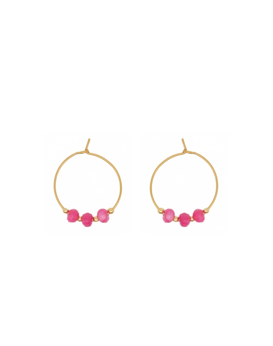 Boucles Flora en acier
