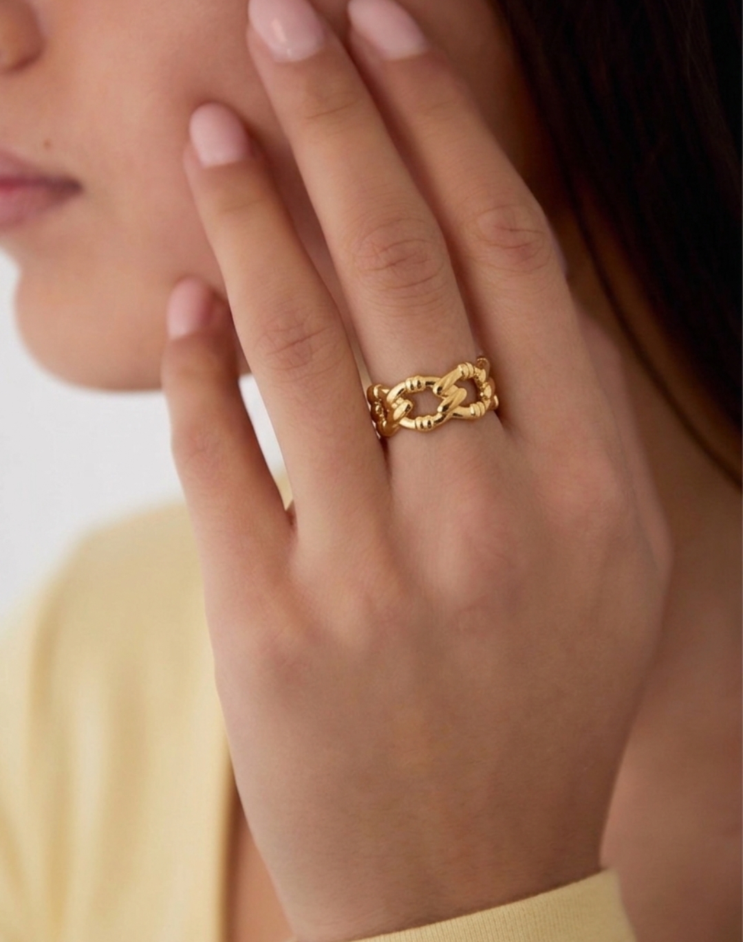 Anaëlle steel ring