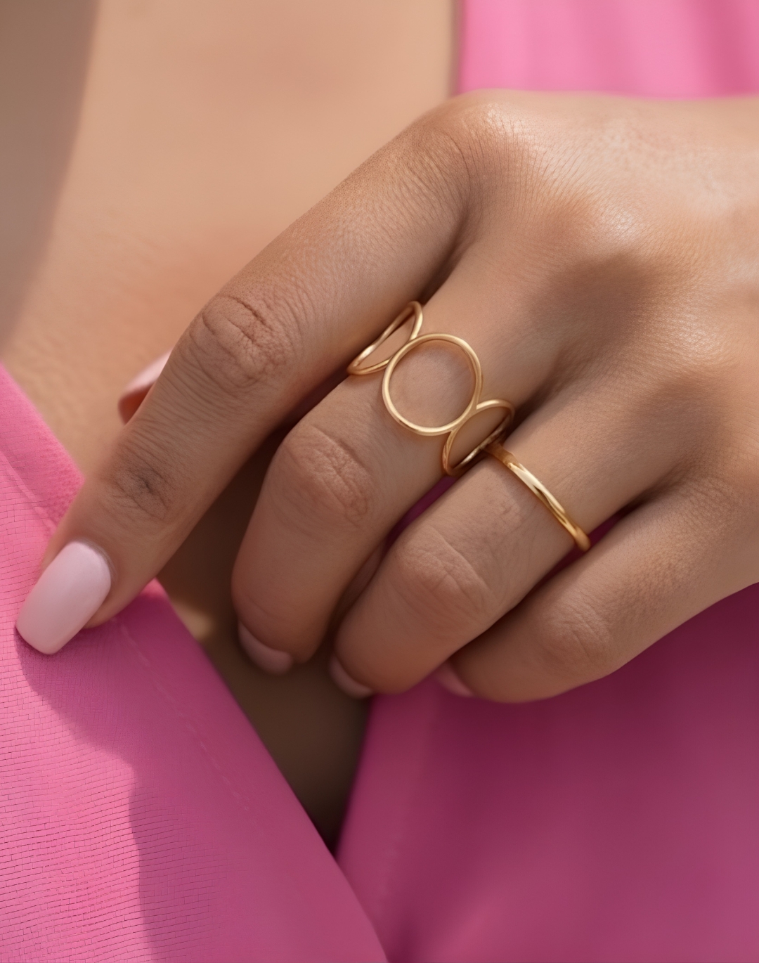 Dina ring in steel