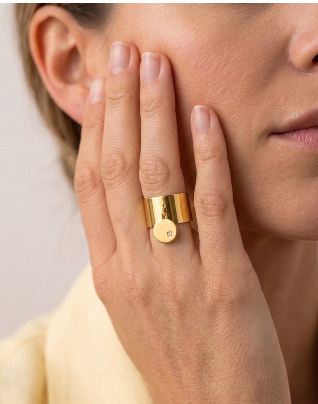 Elya steel ring