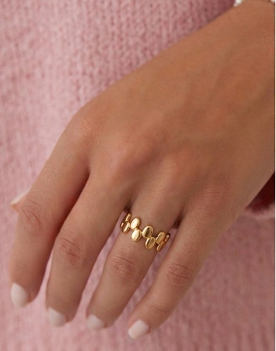 Jana steel ring
