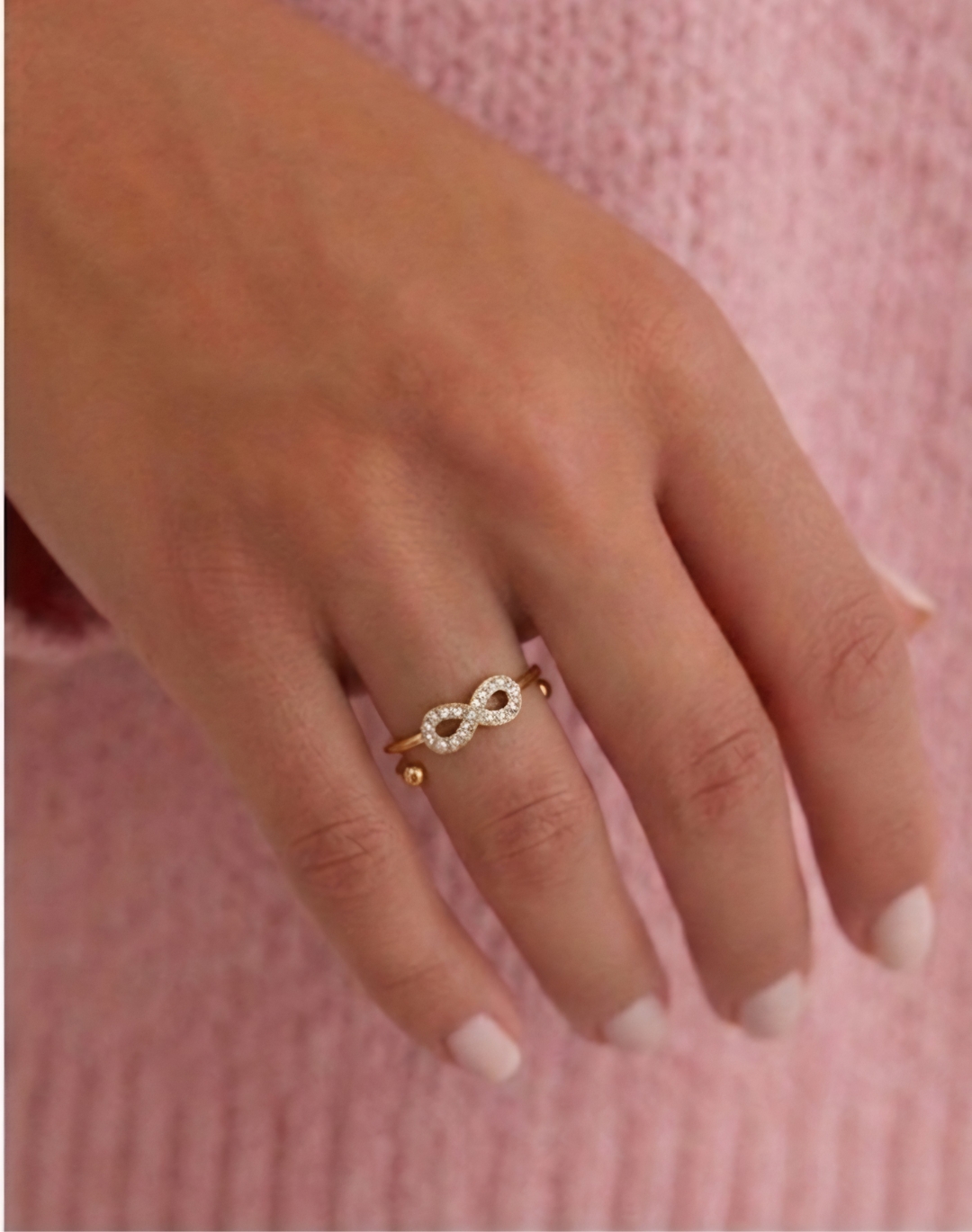 Léna ring in steel