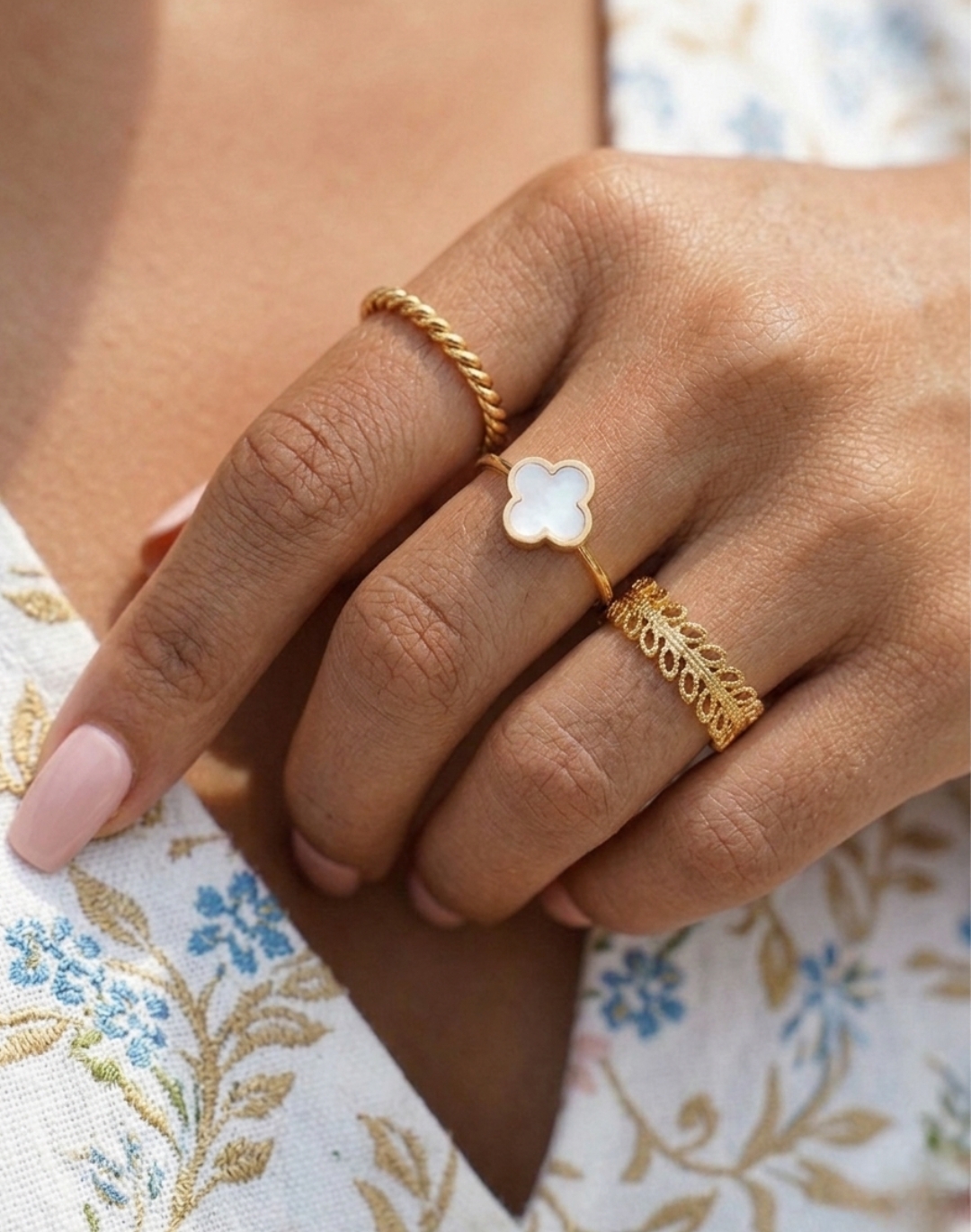 Sacha steel ring