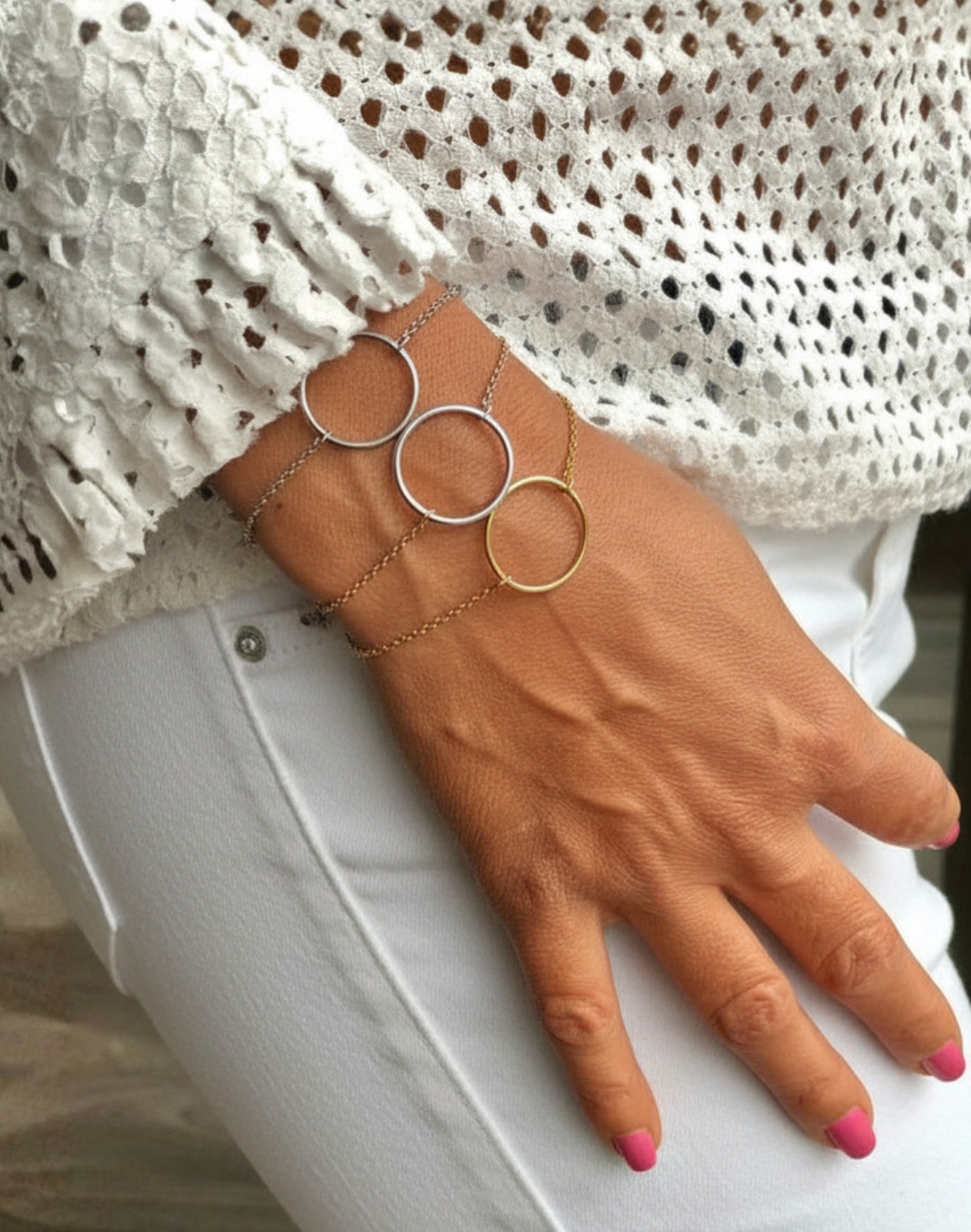 Dania bracelet in steel