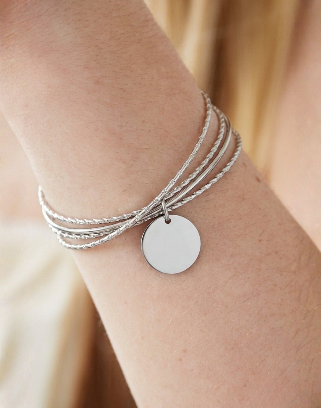 Evy bracelet in steel