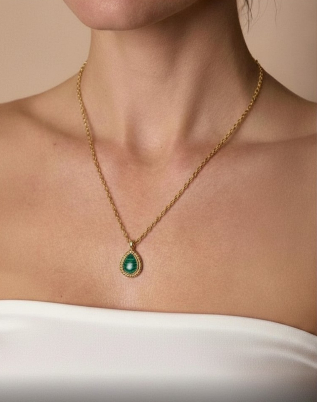 Tess steel necklace