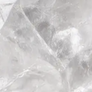 Sofia ring in steel - White quartz